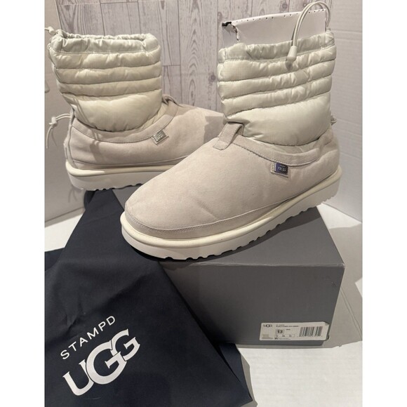 UGG X STAMPD TASMAN TECH GRAY SUEDE SLIPPER SHOE MEN\'S SIZE US 13 Unisex New main image 6